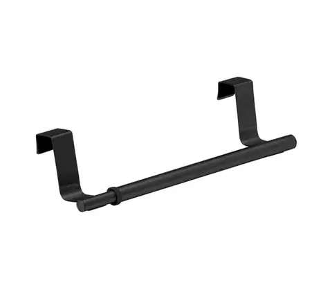 Svietidlá WENKO 53246100 - Držiak na uteráky 7x6 cm nerez/čierny 53246100