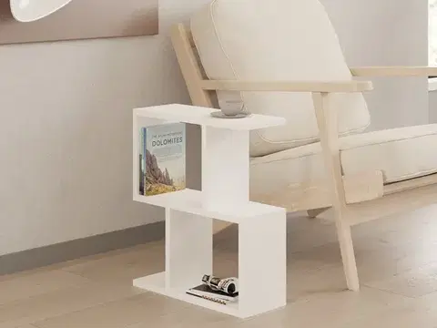 Konferenčné stolíky Príručný stolík / Odkladací stolík Zet - White
