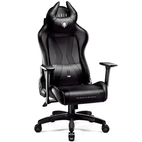 Otočné kreslá Otočné kreslo King Diablo X-Horn 2.0 čierna