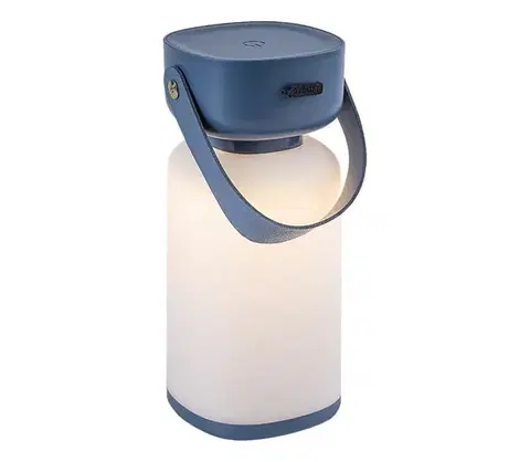 Lampy Rabalux 77145-LED Stmiev. nab. dot. von. stolná lampa FUNES LED/3W/5V IP44 modrá 77145