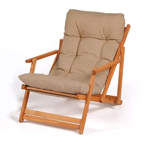 Záhradné lehátka Garden Chair My008 - Brown