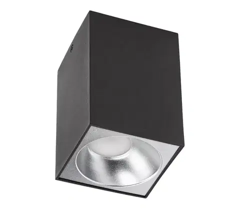 Svietidlá  Bodové svietidlo CHLOE 1xGU10/50W/230V hranatý čierna 005019