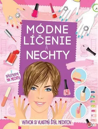 Pre dievčatá Módne líčenie a nechty (s nálepkami na nechty)
