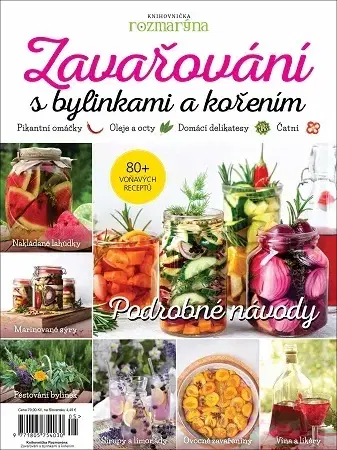 Konzervovanie, mrazenie Zavařování s bylinkami a kořením - Mirka Koníčková