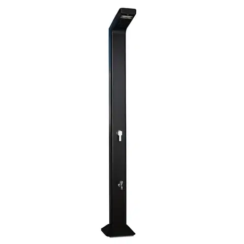 Solárny ohrev bazénov Sprcha solárna UNO 35 l ALU s LED svetlom