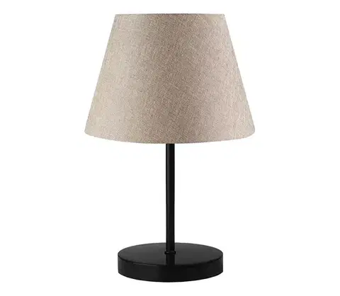 Lampy  Stolná lampa AYD 1xE27/40W/230V béžová/čierna 780SGN2541