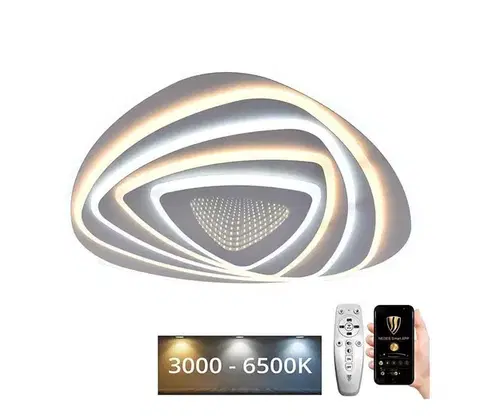 Svietidlá  LED Stmievateľné stropné svietidlo LED/130W/230V 3000-6500K + DO J1318/W
