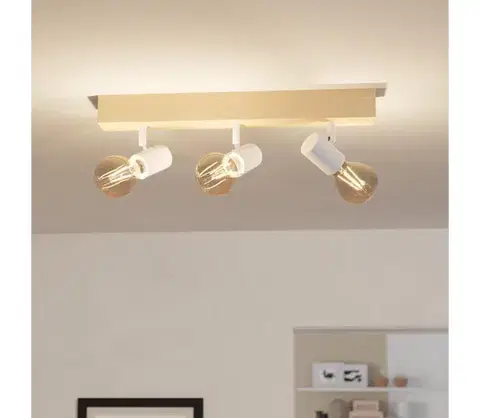 Svietidlá Eglo 33171 - Bodové svietidlo TOWNSHEND 3 3xE27/60W/230V 33171