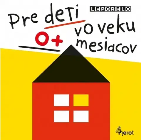 Leporelá, krabičky, puzzle knihy Leporelo pre deti vo veku 0+ mesiacov - Jan Jiskra
