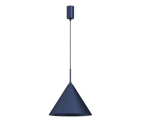 Svietidlá  Luster na lanku CAPITAL 1xGX53/15W/230V pr. 32 cm modrý MLP0962