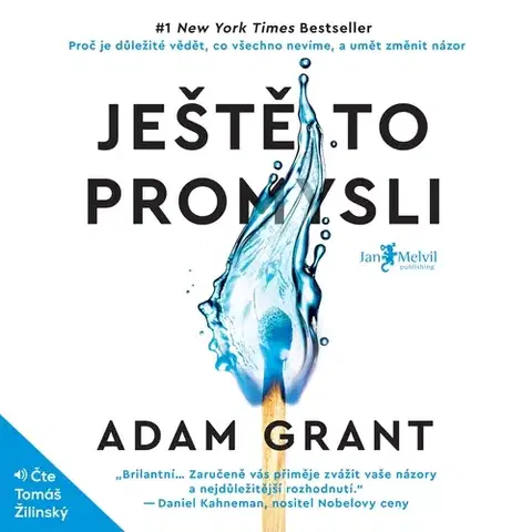 Rozvoj osobnosti Jan Melvil Publishing Ještě to promysli
