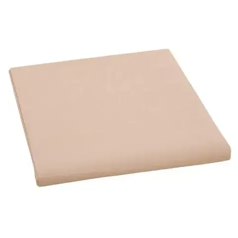 Plachty Bellatex Plátené prestieradlo, kávová, 150 x 230 cm