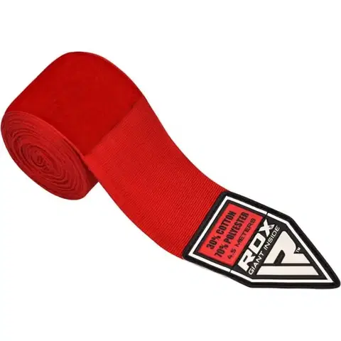 Bojové športy RDX Boxerské bandáže RB 4,5 m Red