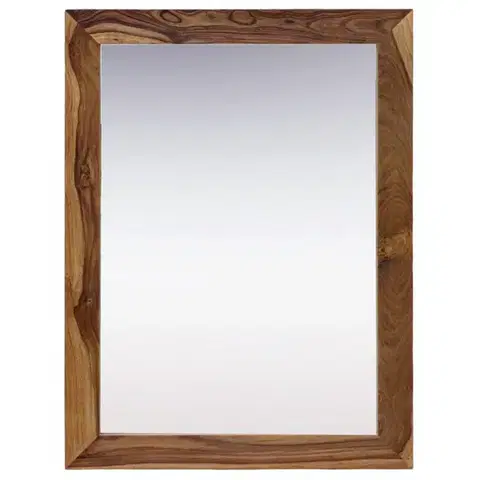 Zrkadlá Zrkadlo Rami 90x120 indický masív palisander
