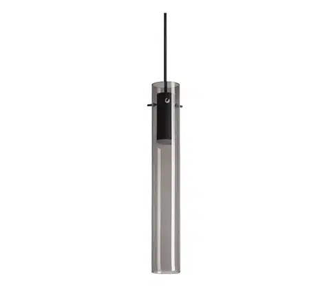 Svietidlá Ideal Lux - LED Luster na lanku FLAM LED/10W/230V pr. 6 cm CRI 90 šedá 321042