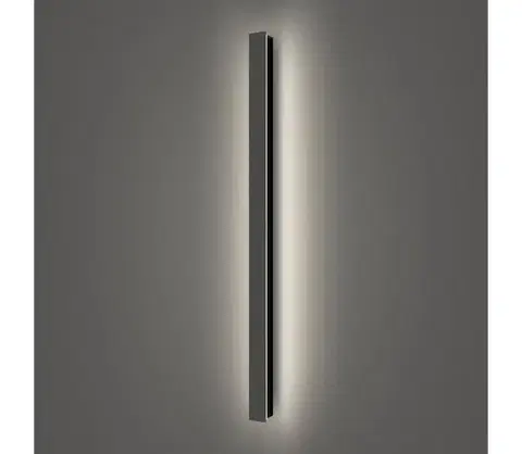 LED osvetlenie BRILAGI - LED vonkajšie nástenné svietidlo LINEAR LED/22W/230V 4000K IP65 čierne BRI285
