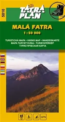 Sprievodcovia, mapy - ostatné TM 5010 Malá Fatra 1:50 000 - slov. - nové, aktualizované vydanie