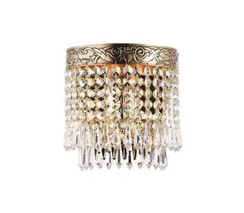 Svietidlá Maytoni DIA890-WL-01-G - Nástenné svietidlo PALACE 1xE27/60W/230V DIA890-WL-01-G