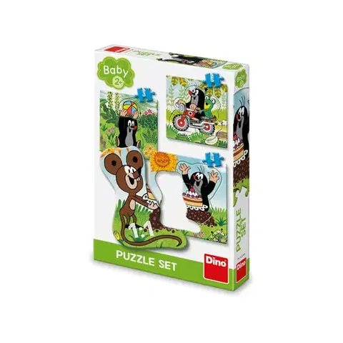 Do 49 dielikov Dino Toys Puzzle Krtko na lúke 3-5 baby Dino