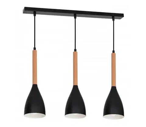 Svietidlá  Luster na lanku MUZA 3xE27/60W/230V 9739