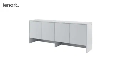 Sektorový nábytok Dig-net nábytok Nadstavec pre sklápaciu posteľ Lenart BED CONCEPT BC-10 | sivá