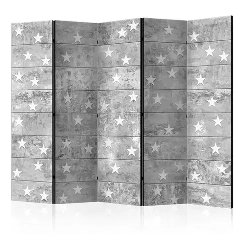 Paravány Paraván Stars on Concrete Dekorhome