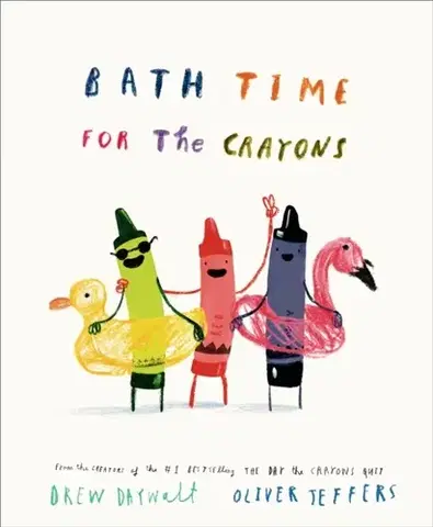 Leporelá, krabičky, puzzle knihy Bath Time for the Crayons - Drew Daywalt