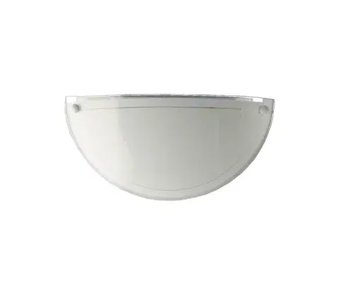 Lampy Prezent 1421 NS - Náhradné sklo pre nástenné svietidlo DISC E27 12,5x25 cm biele 1421 NS