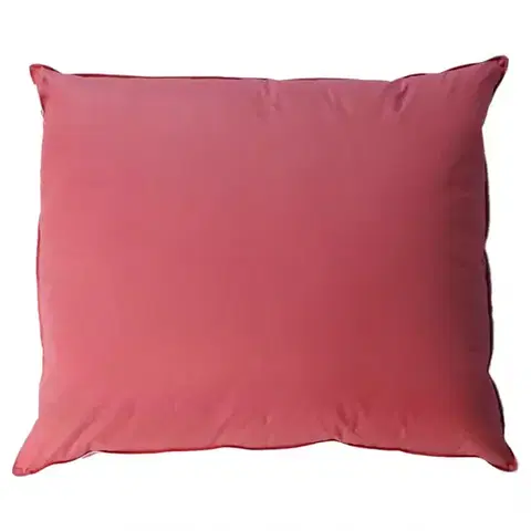 Bytový textil Vankúš perie a  páperie 70x80 cm ružový
