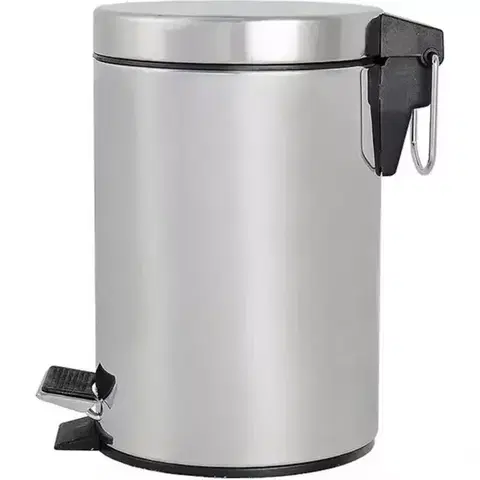Kovové koše Odpadkový kôš 5 L nerez