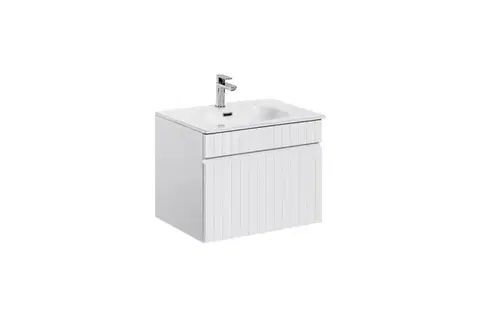 Skrinky s umývadlom ArtCom Kúpeľňová skrinka s umývadlom ICONIC White U60/1 | 60 cm