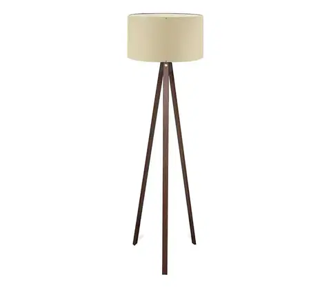 Lampy  Stojacia lampa AYD 1xE27/40W/230V béžová/hnedá 780SGN2603