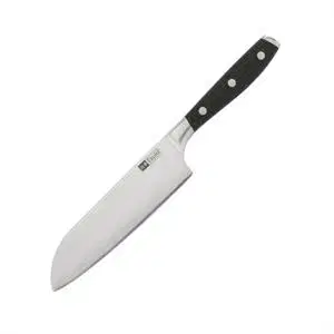 Kuchynské nože Tsuki nôž z damaškovej ocele 12,5 cm - Santoku