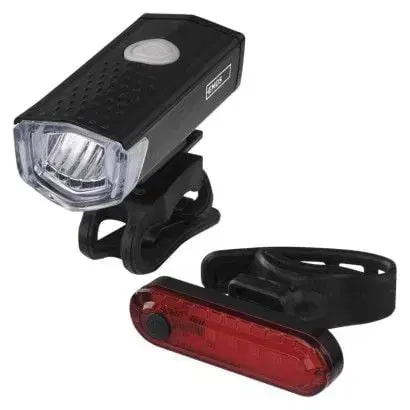 Bicykle EMOS Set LED/SMD LED nabijacie cyklosvetlo