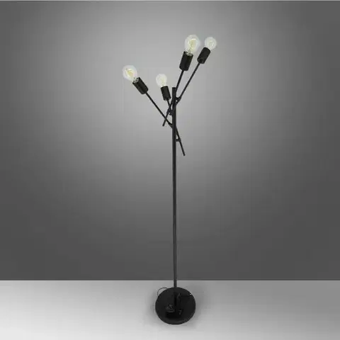 Moderné lampy do obývačky Stojacia lampa Neron 2818/LSW-B-4 LP4