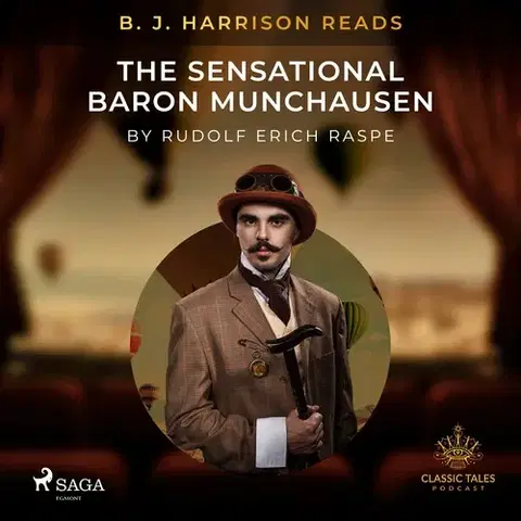 Svetová beletria Saga Egmont B. J. Harrison Reads The Sensational Baron Munchausen (EN)
