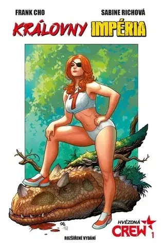 Komiksy Hvězdná CREW 1: Královny impéria - Frank Cho,Štěpán Kopřiva