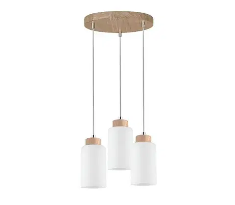 Svietidlá  1720574 - Luster na lanku BOSCO 3xE27/60W/230V 1720574
