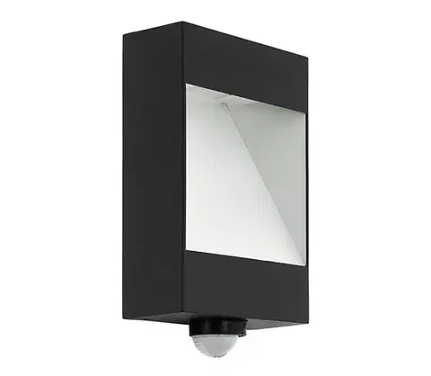 Záhradné lampy Eglo 98098 - LED Vonkajšie nástenné svietidlo so senzorom MANFRIA LED/10W/230V 98098