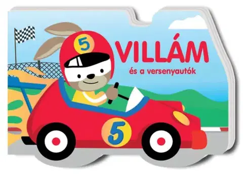 Leporelá, krabičky, puzzle knihy Villám és a versenyautók