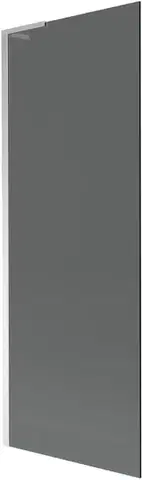 Sprchové dvere MEXEN/S - Next L vaňová zástena FIX 70 x 150, grafit, chróm 895-070-000-03-40-01