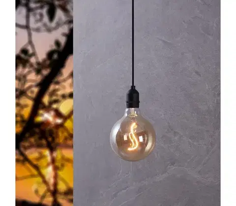 Svietidlá Eglo 900211 - LED Vonkajšie závesné svietidlo VIGNANELLO LED/0,06W/6V IP44 béžová 900211
