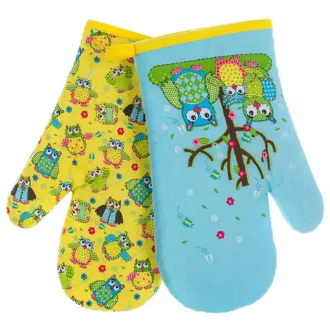 Dekorácie a bytové doplnky Kuchynská rukavica 27x17 cm OWL