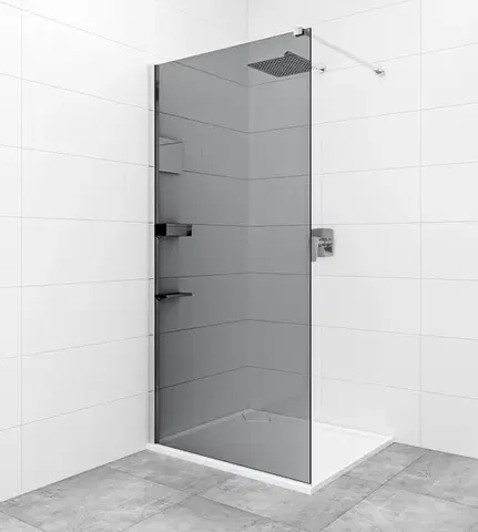 Sprchové dvere Sprchová zástena Walk-in 110 cm SAT SATBWI110KSPRDOPL SATBWI110KSPRDOPL