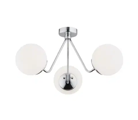 Svietidlá Argon 1477 - Prisadený luster TOMAR 3xE27/15W/230V lesklý chróm 1477
