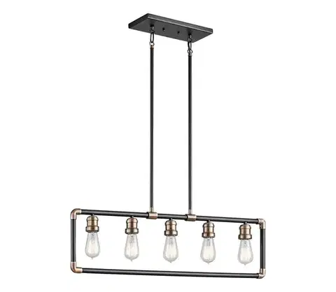 Svietidlá Elstead Kichler KL-IMAHN-ISLE - Luster na tyči IMAHN 5xE27/60W/230V KL-IMAHN-ISLE