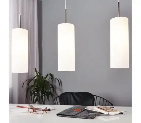 Svietidlá EGLO 85978 - Závesné svietidlo TROY 3 3xE27/60W 85978