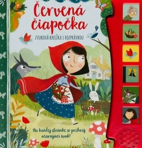 Zvukové knihy Červená čiapočka - zvuková knižka s rozprávkou