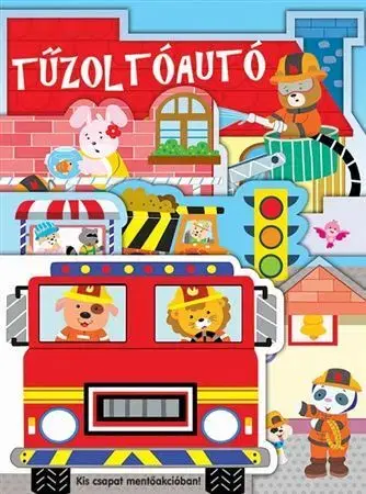 Leporelá, krabičky, puzzle knihy Tűzoltóautó