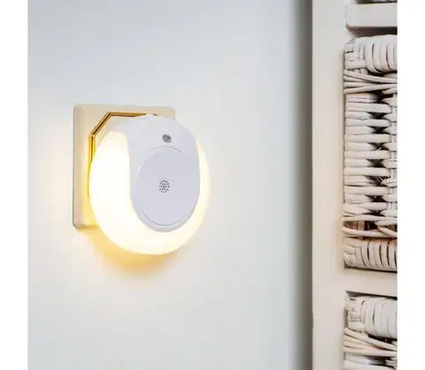 Svietidlá Eglo 97934 - LED nočné svetlo so senzorom TINEO 2xLED/0,4W/230V 97934